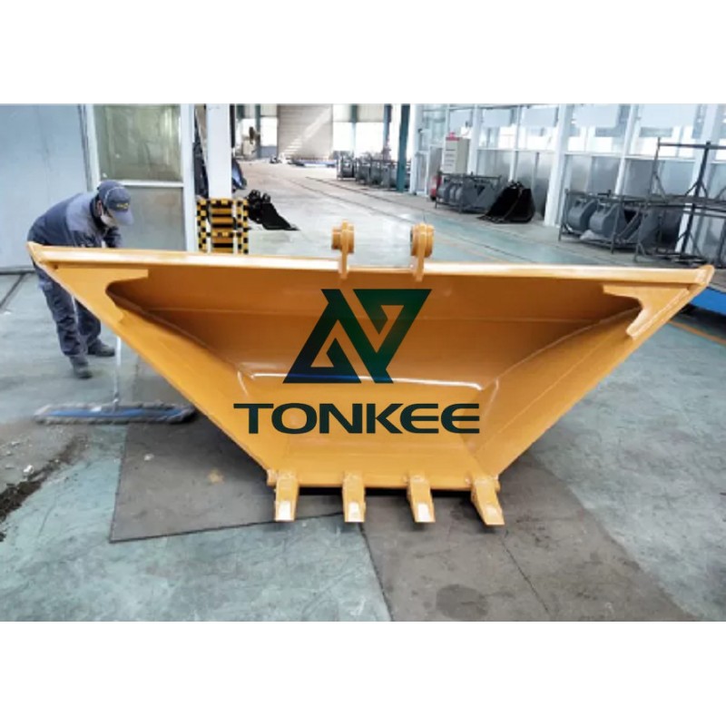 Hot sale 0.8 m3 Trapezoid V Type Excavator Ditching Bucket Customized Buckets | Tonkee®