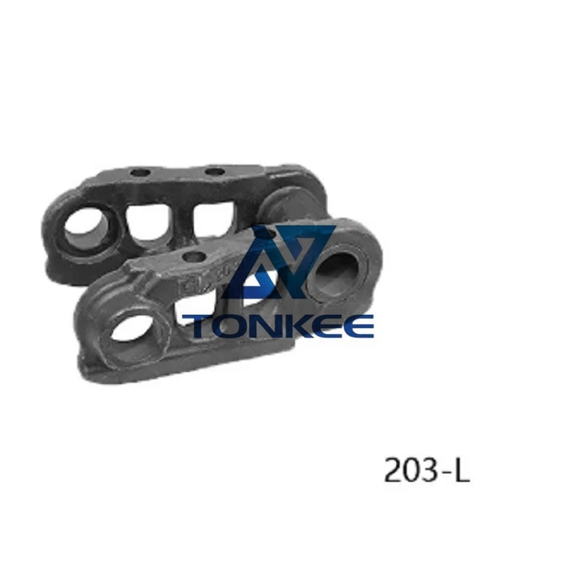 Hot sale 203-L 203-115R Excavator Track Chain Black Color With Heat Treatment HRC 40-55 | Tonkee®