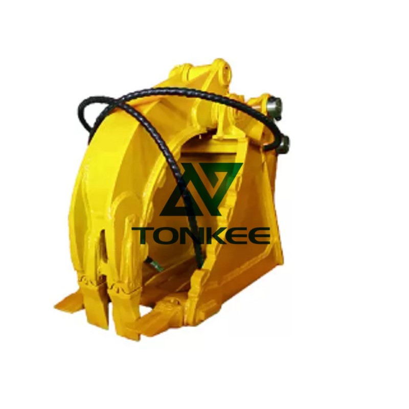 OEM Alloy Steel Heavy Equipment Big Capacity Excavator Grab Bucket | Tonkee®