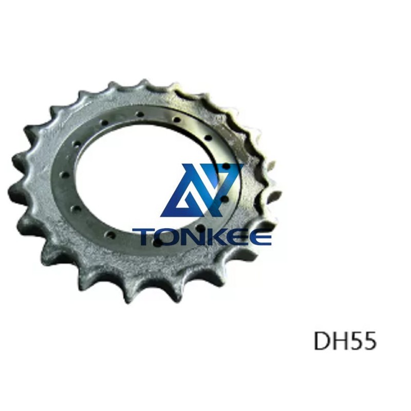 Shop Black Excavator Drive Sprockets DH220 DH300 DH330-3 DAEWOO Undercarriage Parts | Tonkee®