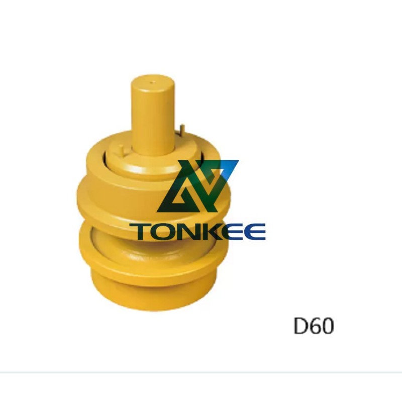 Buy Custom Yellow Color Excavator D60 Undercarriage Upper Roller | Tonkee®