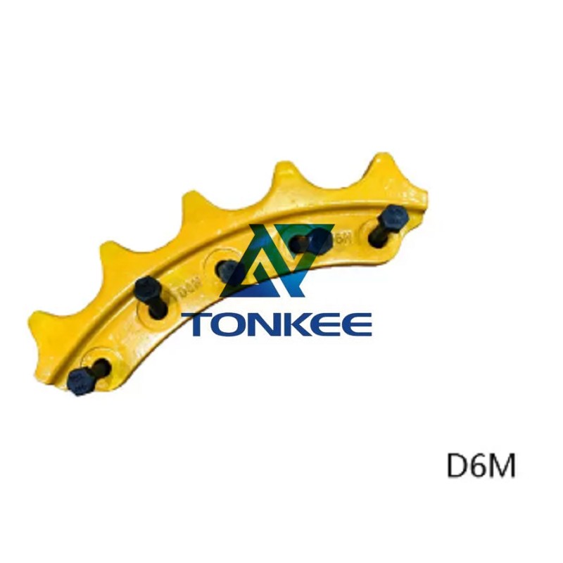 D6M Track Drive Sprocket, Assembly Bulldozer Spare Parts | Tonkee® 