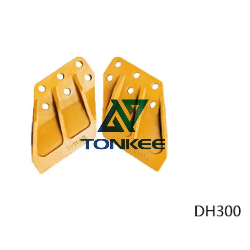 DH300 DAEWOO Excavator, Bucket Side Cutters With Heat Treated | Tonkee® 