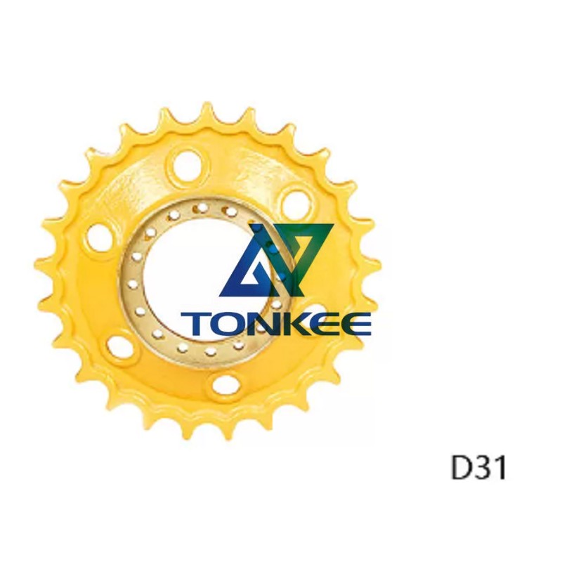 Drive Sprocket Bulldozer, Undercarriage Parts With 4-10 Mm HRC Depth | Tonkee® 