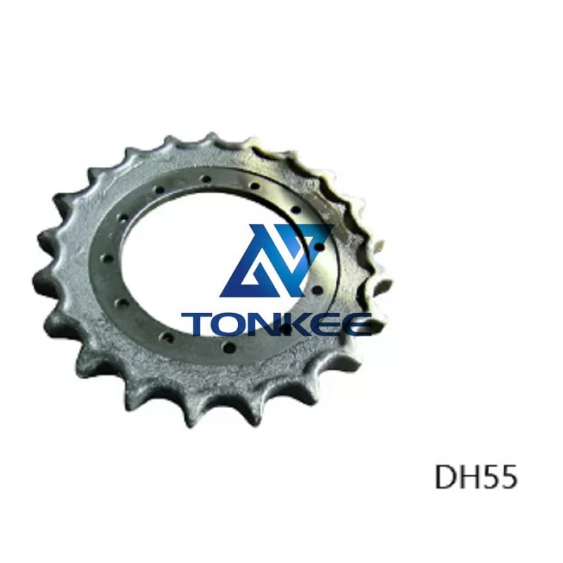 Hot sale Heat Treatment Excavator Drive Segment DH55 Components with 4-10mm HRC depth | Tonkee®