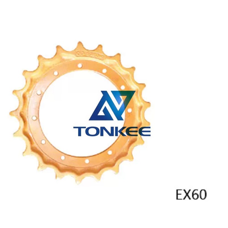 China High Accuracy Excavator Undercarriage Sprocket For EX60 HITACHI Spare Parts | Tonkee®