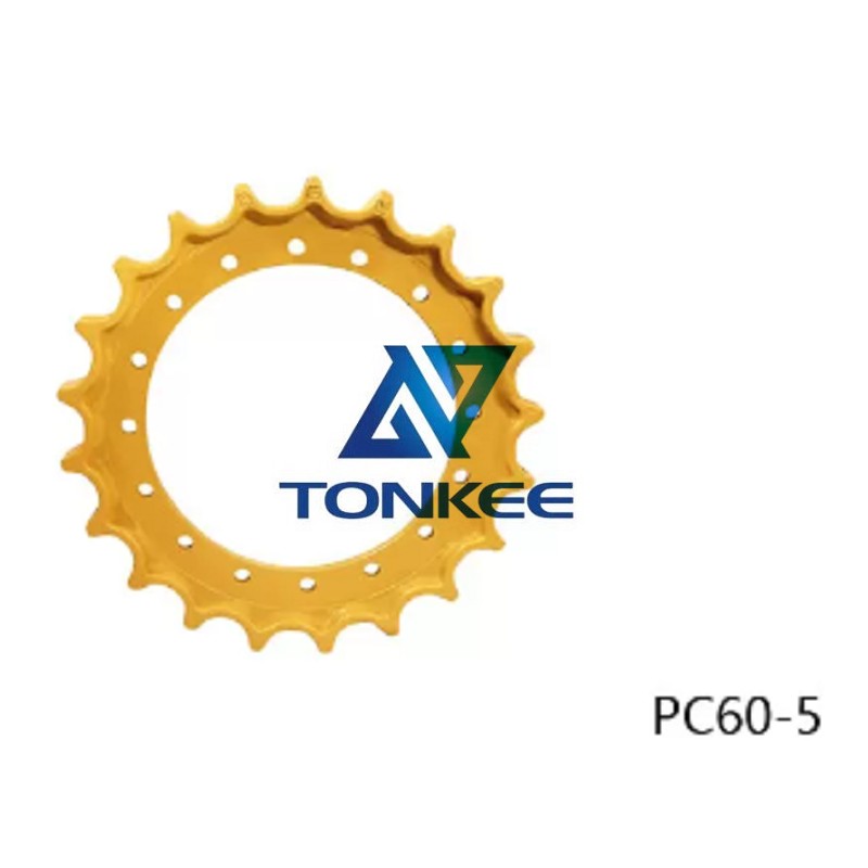 OEM PC60-5 Yellow Drive Wheel Excavator Undercarriage Assembly Parts | Tonkee®
