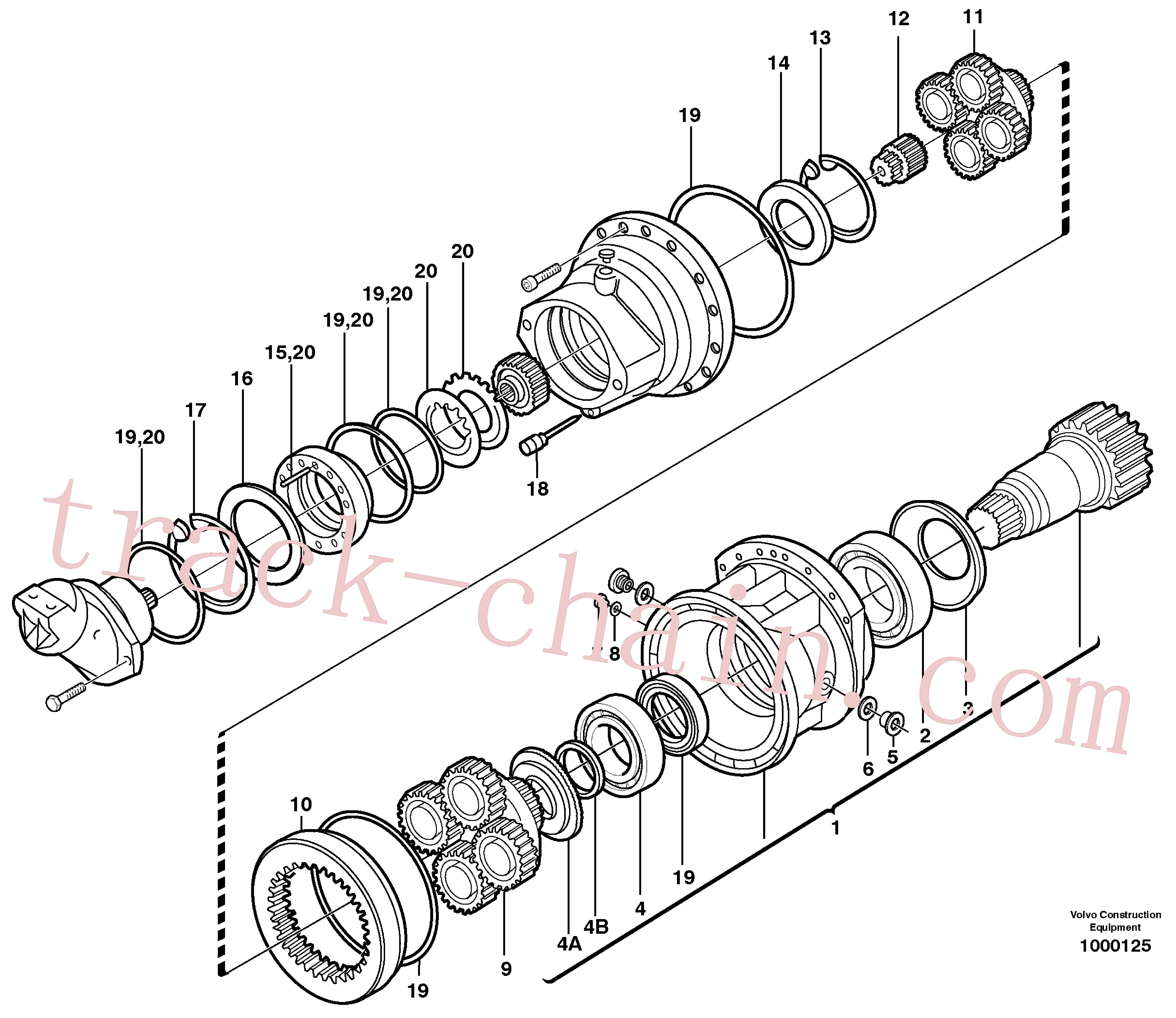 China Made VOE14023794 Plug parts for Volvo Excavator