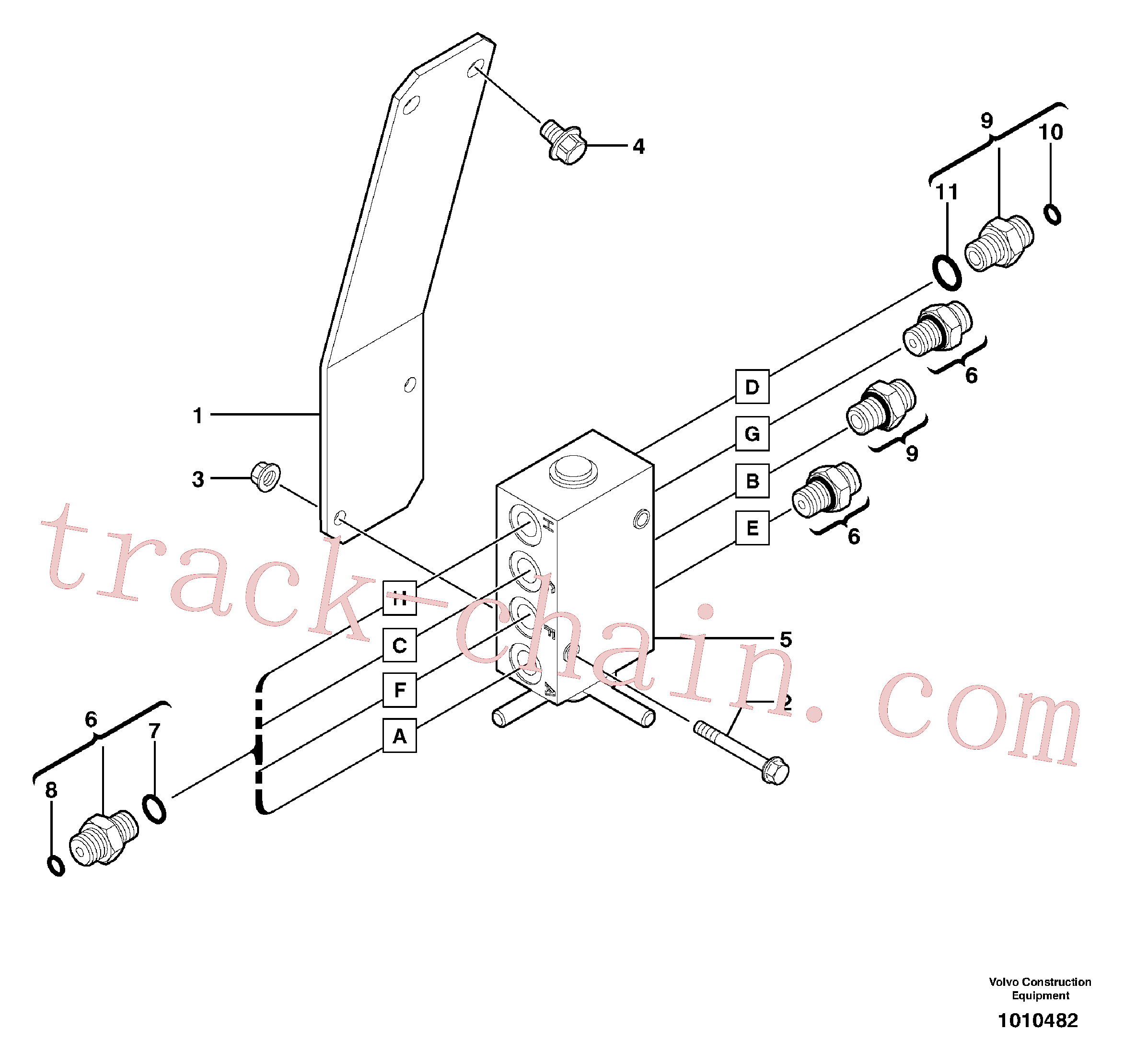 VOE965177 for Volvo Control selector switch installation(1010482 assembly)