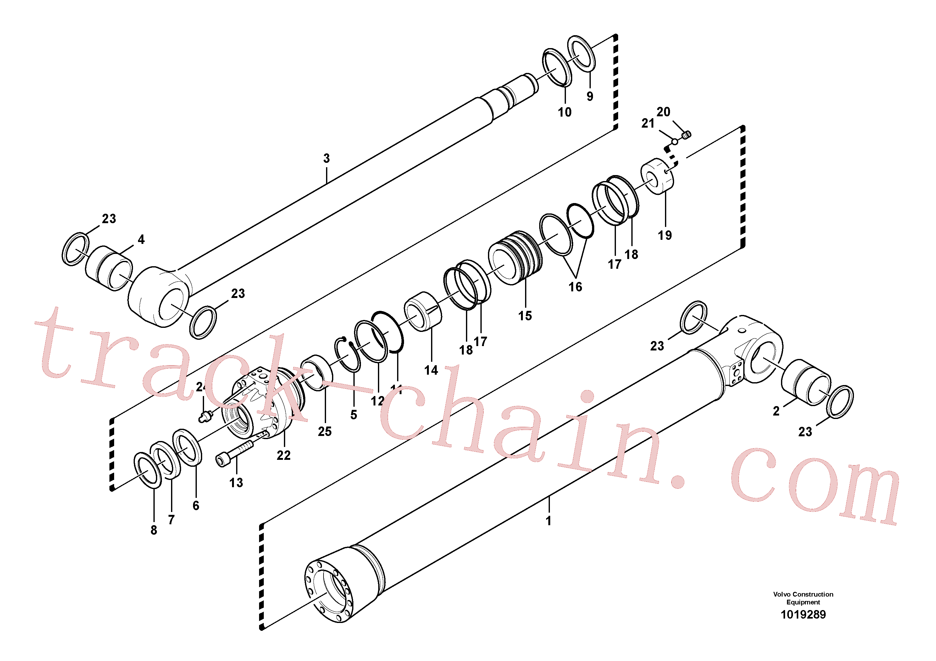 VOE14542099 O-ring for Volvo Excavator Parts