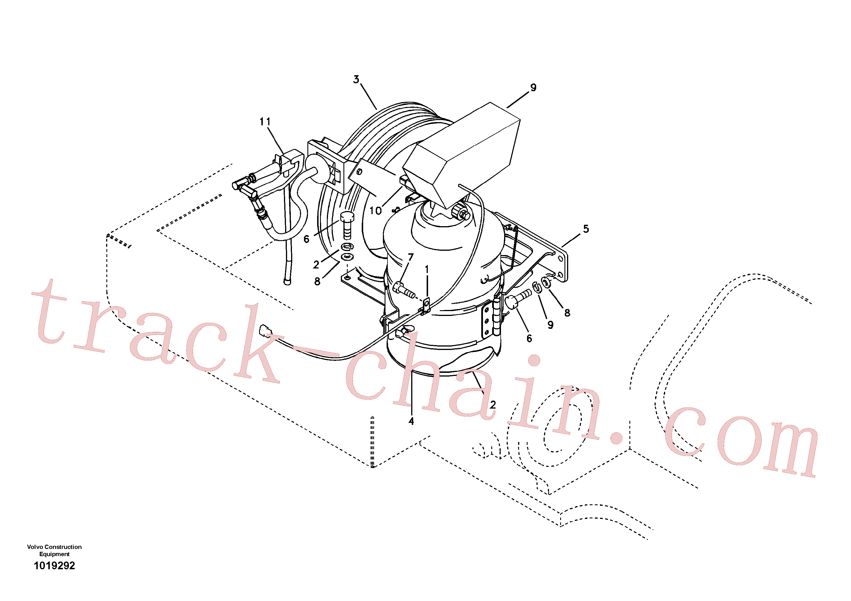 VOE14527247 for Volvo Automatic lubrication(1019292 assembly)