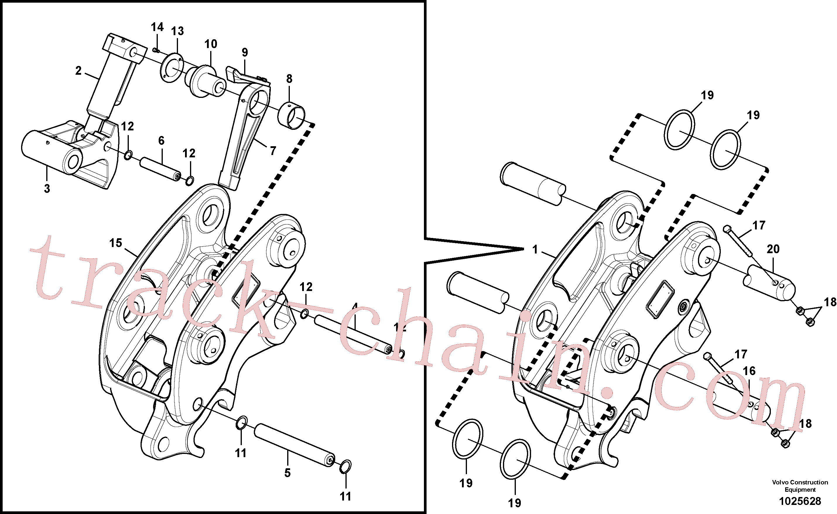 Volvo Assembly VOE14538199 Pin for sale