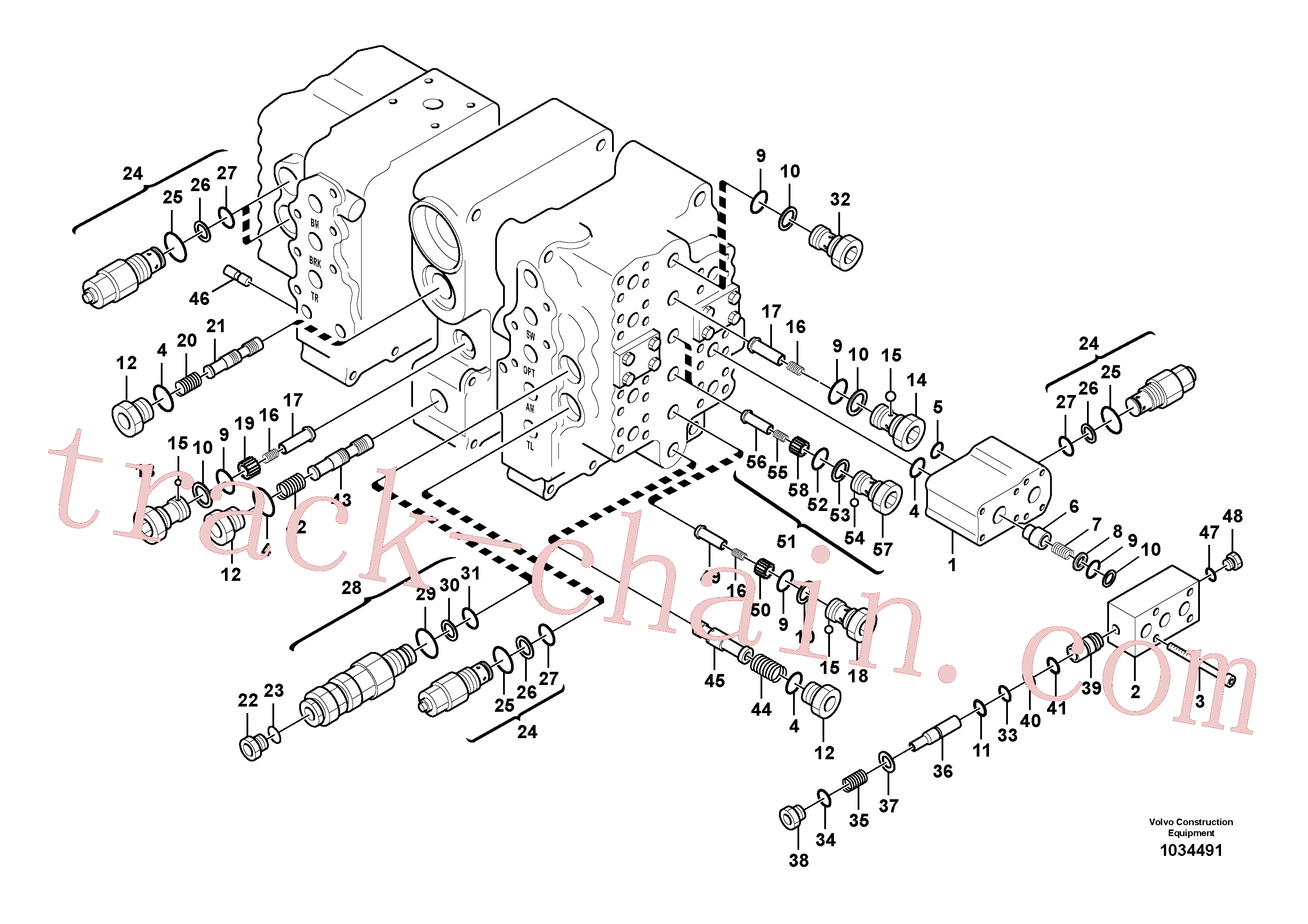 Wholesale VOE14552100 Non-return valve for Volvo Excavator