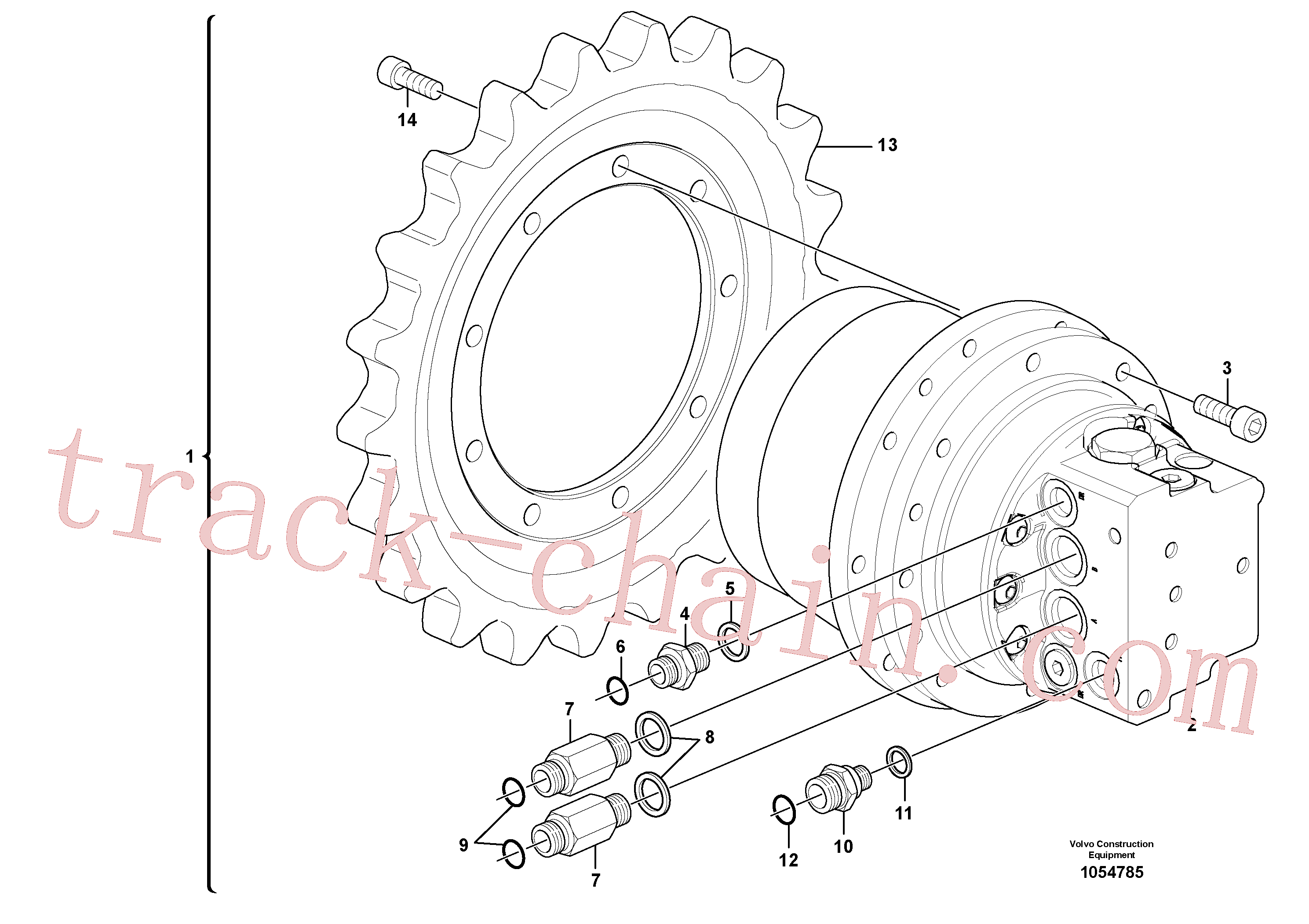 Volvo Assembly VOE990737 O-ring for sale