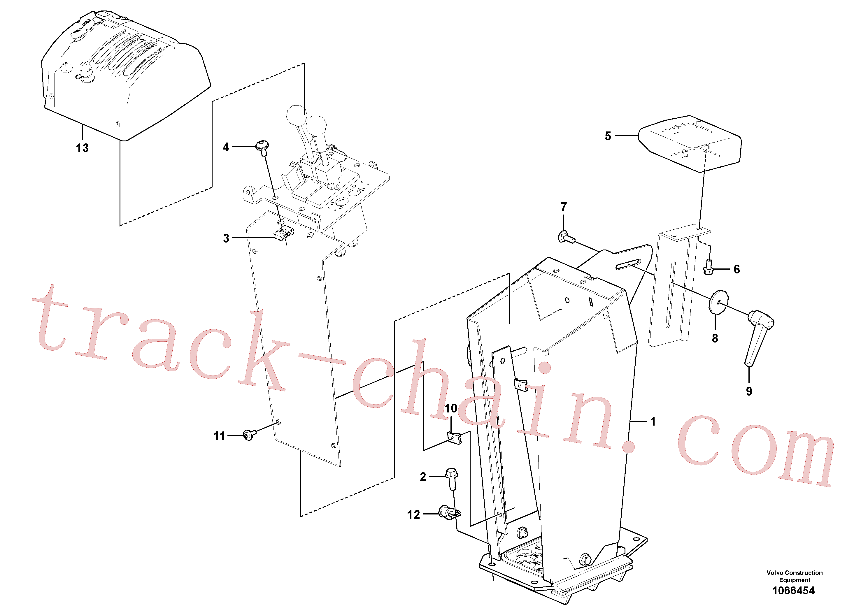 VOE4937914 for Volvo Interior equipment, cab(1066454 assembly)