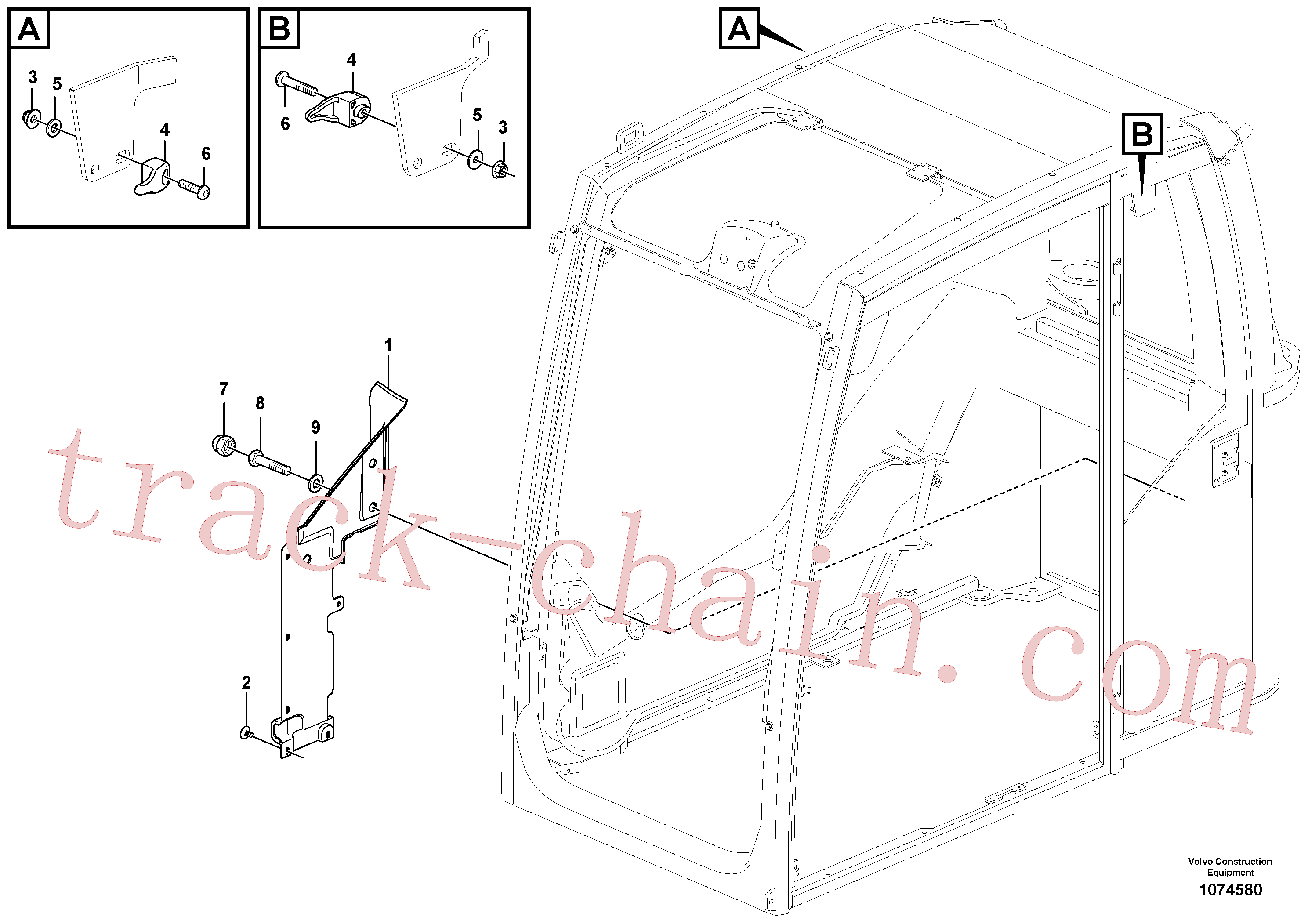 VOE997436 for Volvo Interior components(1074580 assembly)