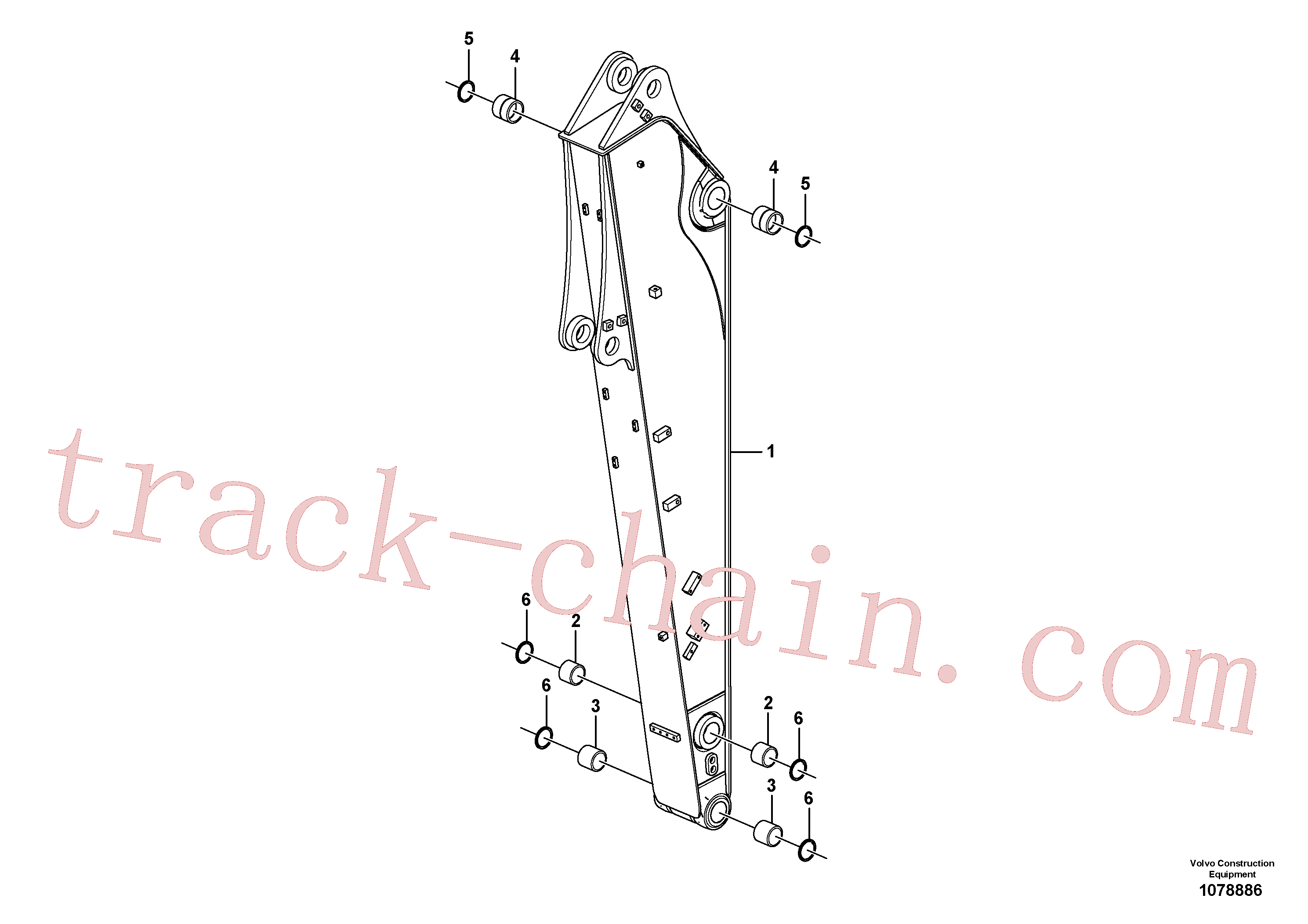 Volvo Assembly VOE14726430 Dipper Arm for sale