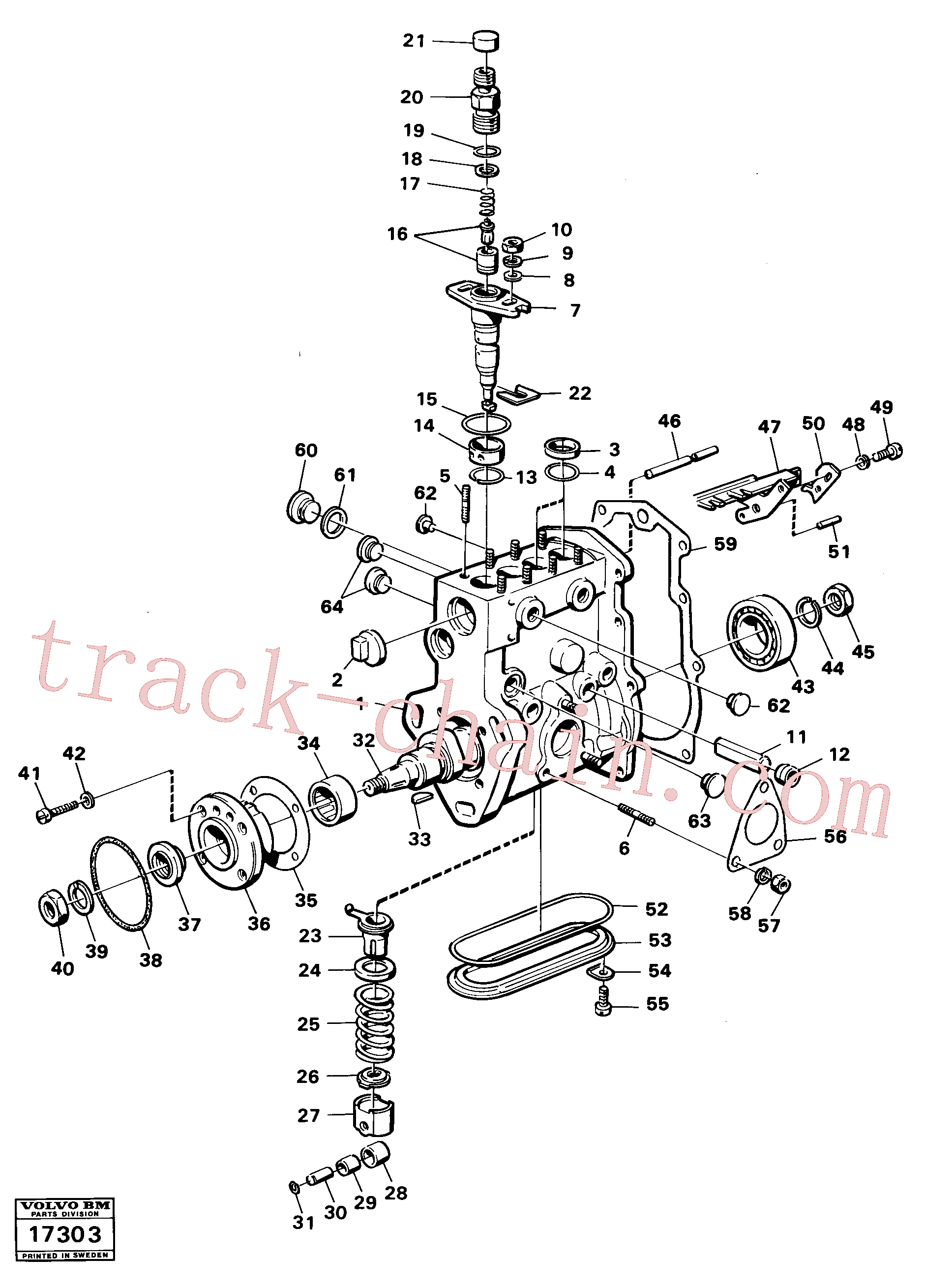 Wholesale VOE13955782 Hexagon nut for Volvo Excavator