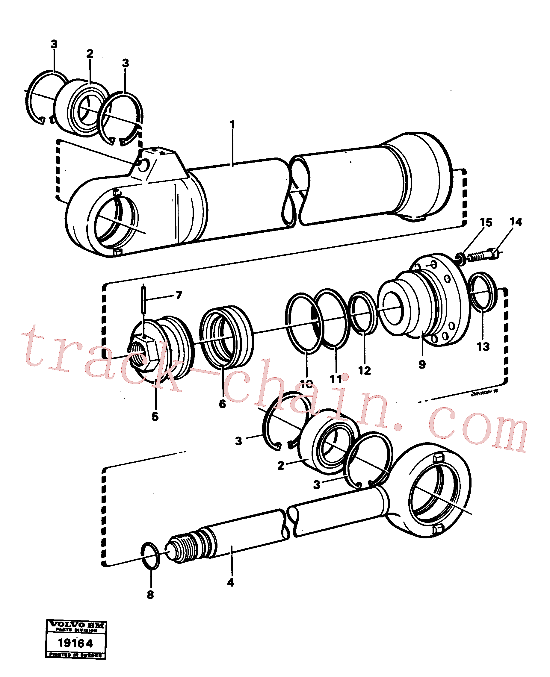 VOE465058 O-ring for Volvo Excavator spare