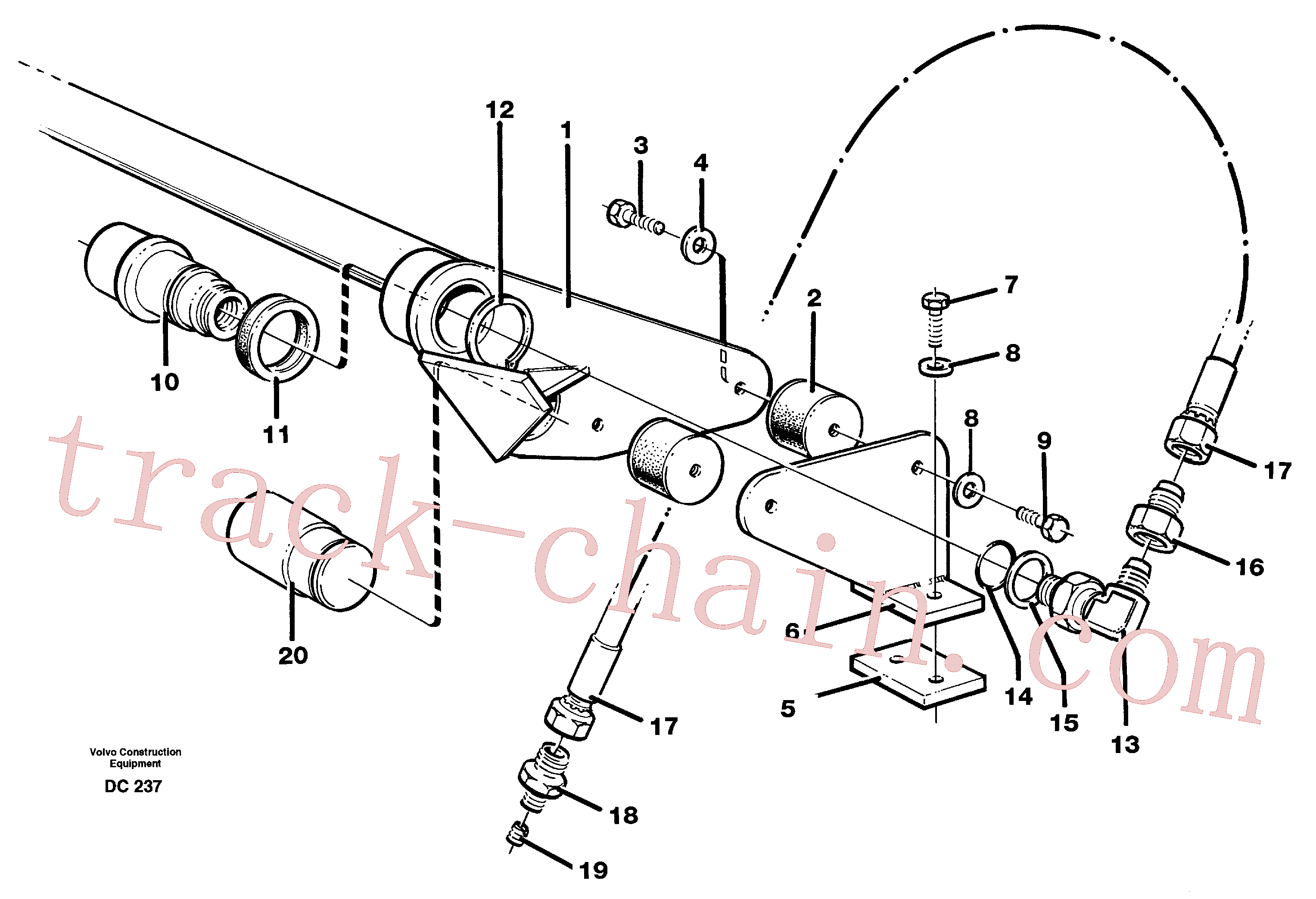 VOE11990979 for Volvo Ahc(DC237 assembly)