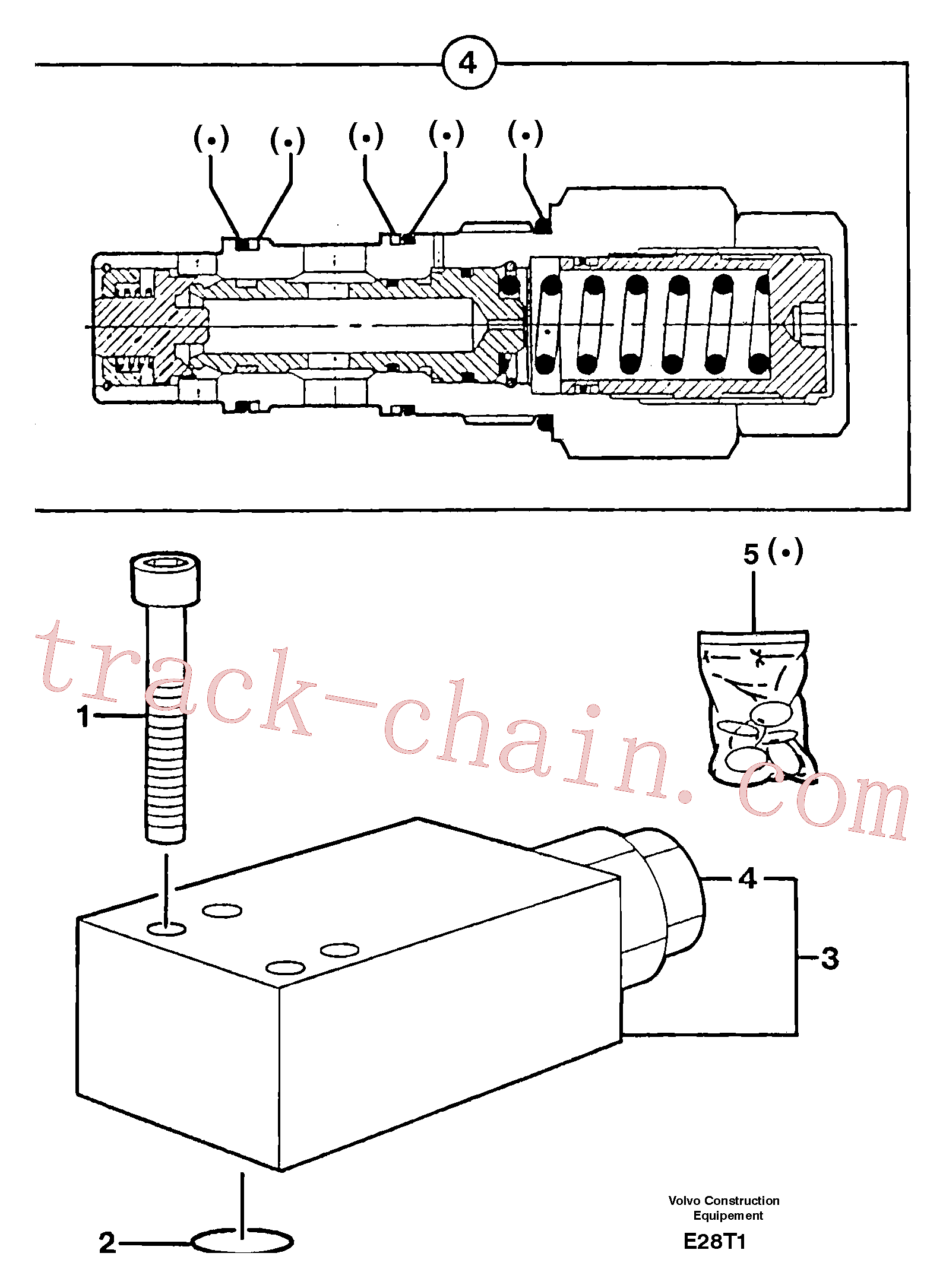 PJ5960031 for Volvo Safety valve ( dipper arm cylinder )(E28T1 assembly)