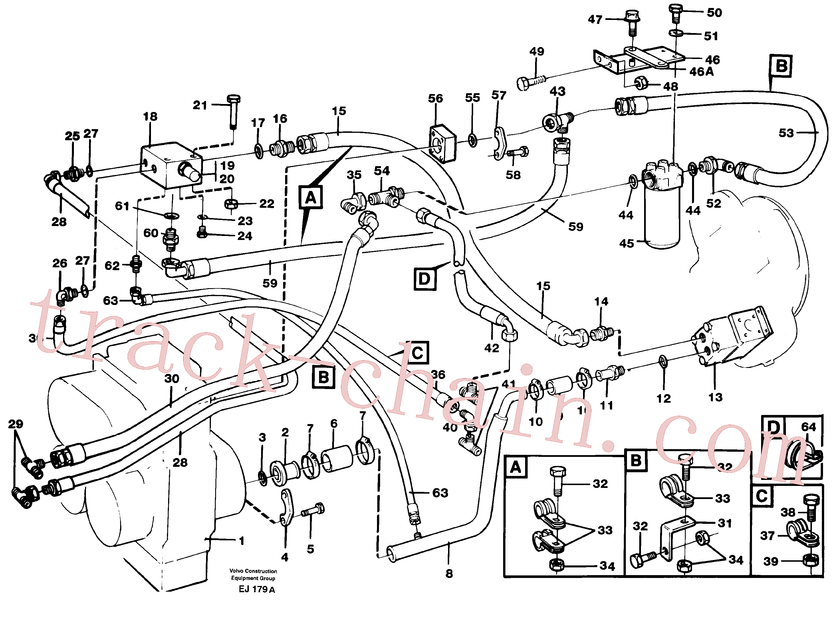 RM59921031 for Volvo Brake cooling system(EJ179A assembly)