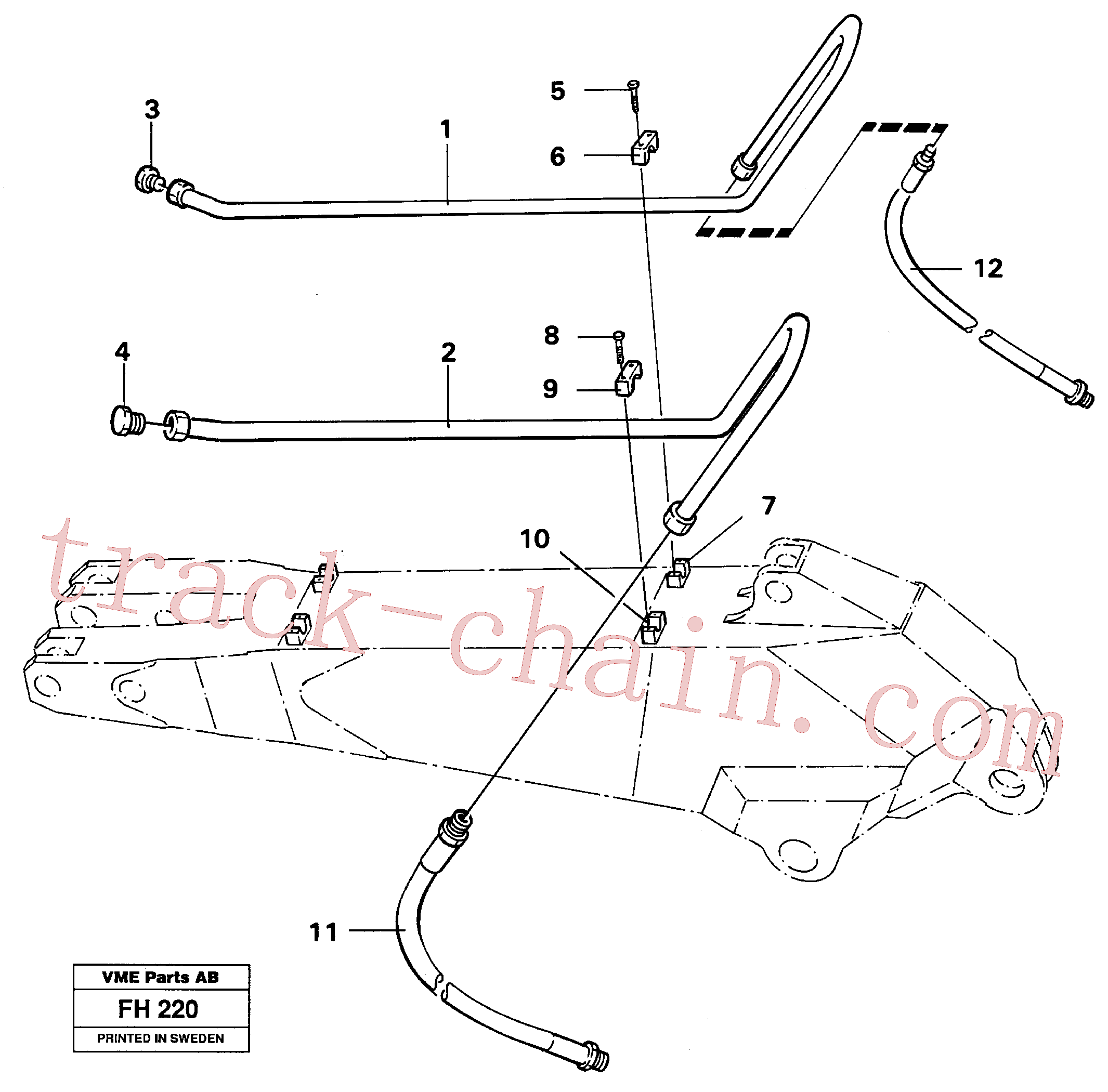 VOE14254261 Equipment for Volvo Excavator Parts