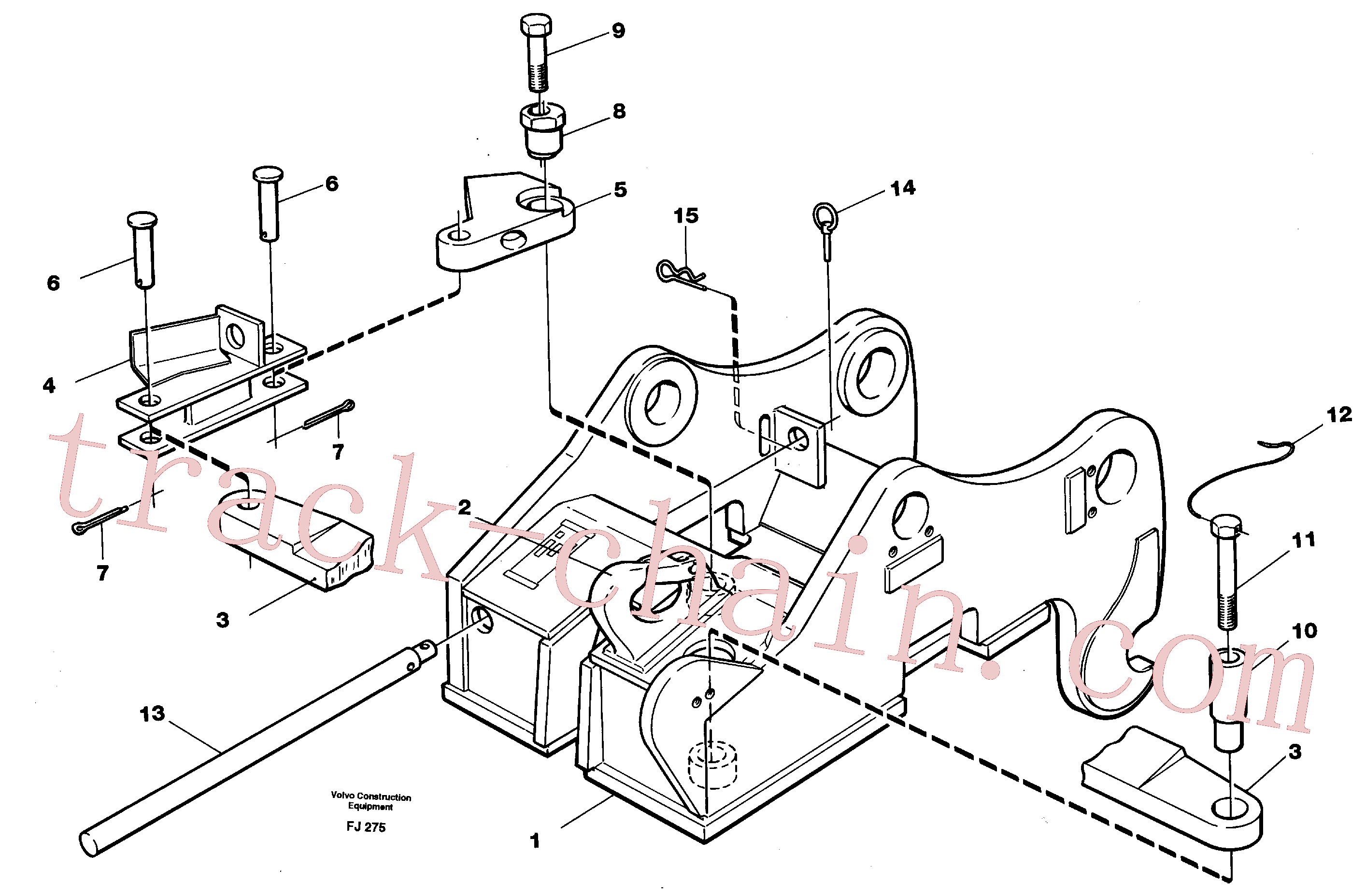 VOE14055158 for Volvo Quickfit, mechanical(FJ275 assembly)