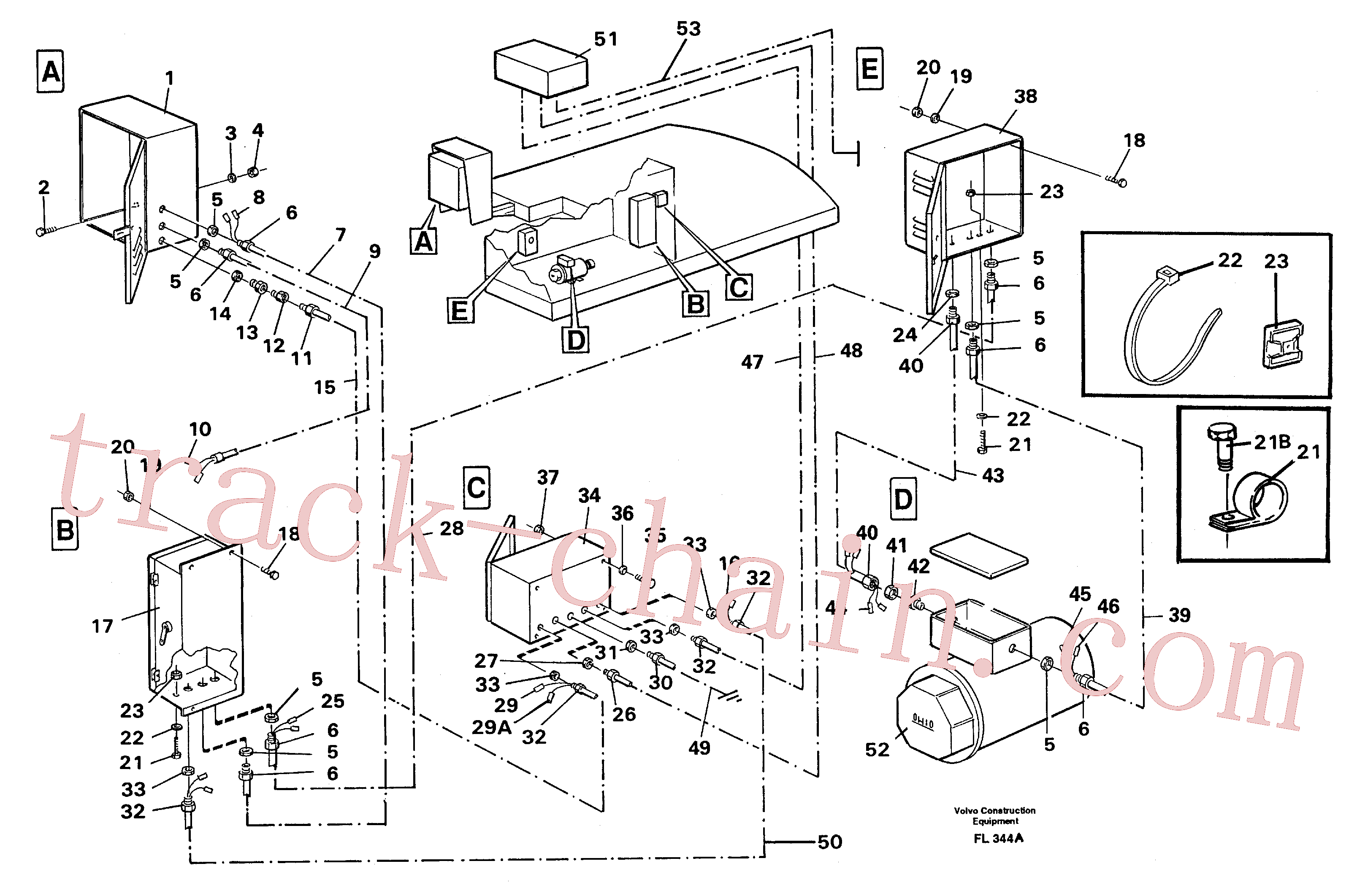 VOE14212220 for Volvo Magnet equipment Ohio, Eletric installation 25 kw alternator(FL344A assembly)