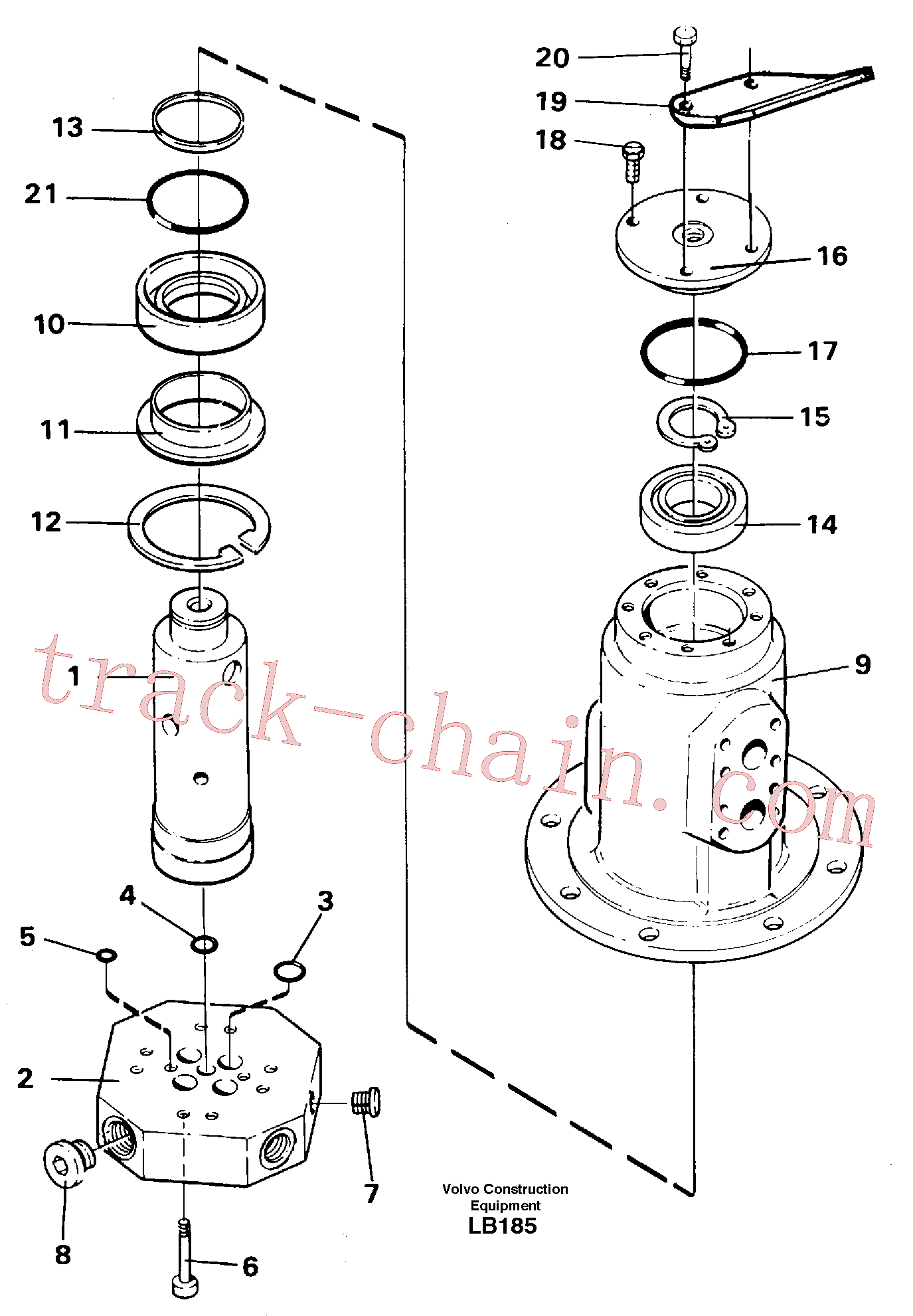 VOE14024626 O-ring for Volvo Excavator spare