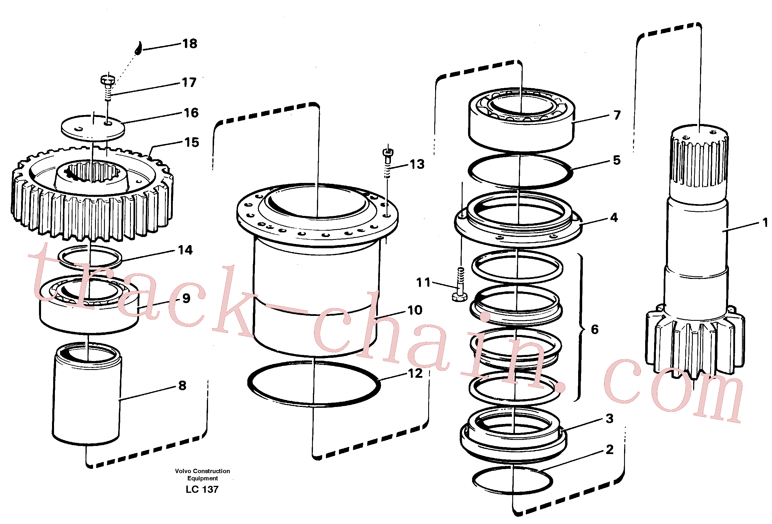 Volvo Assembly VOE14054395 Spacer for sale