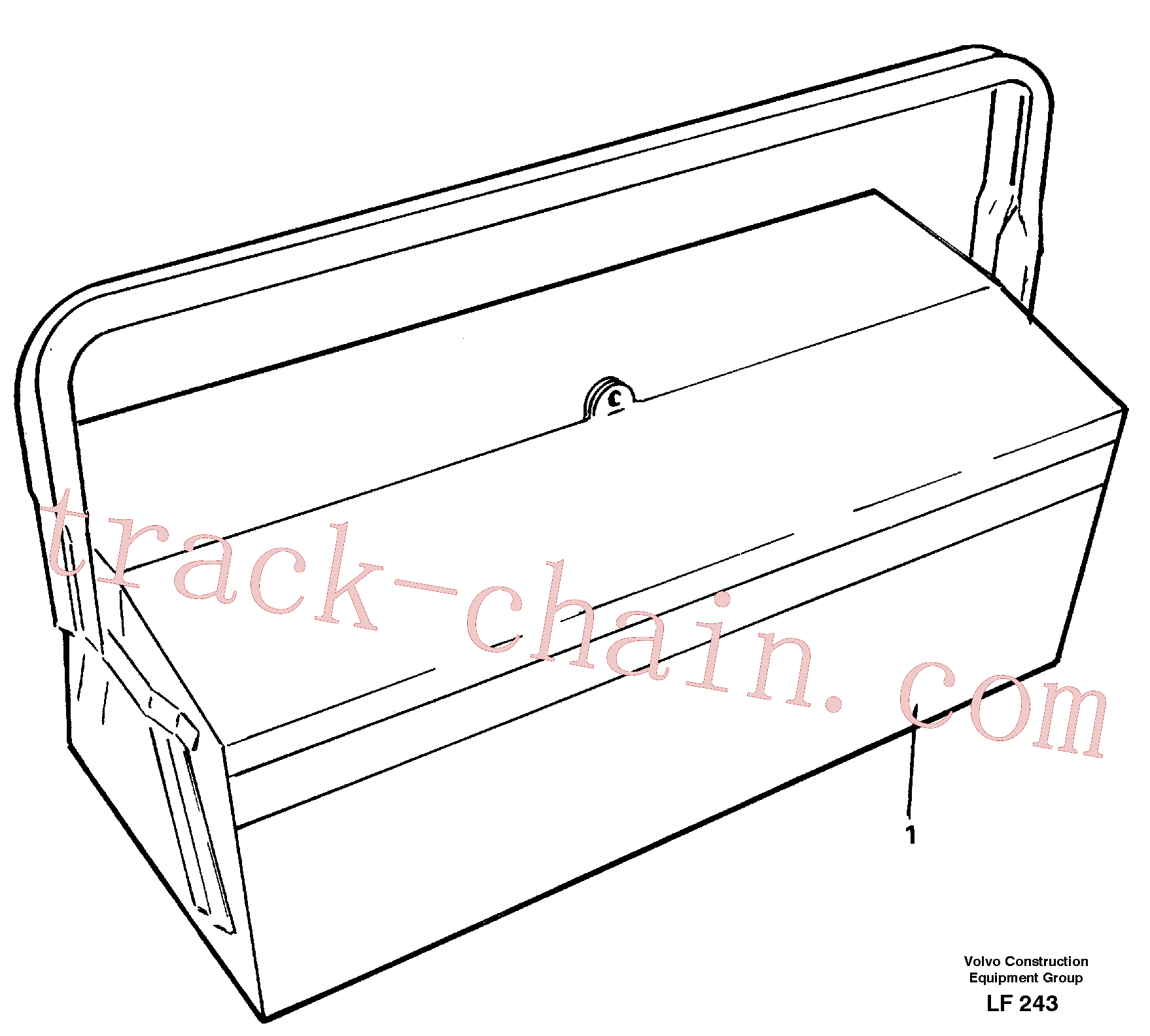 VOE14024892 for Volvo Tools(LF243 assembly)