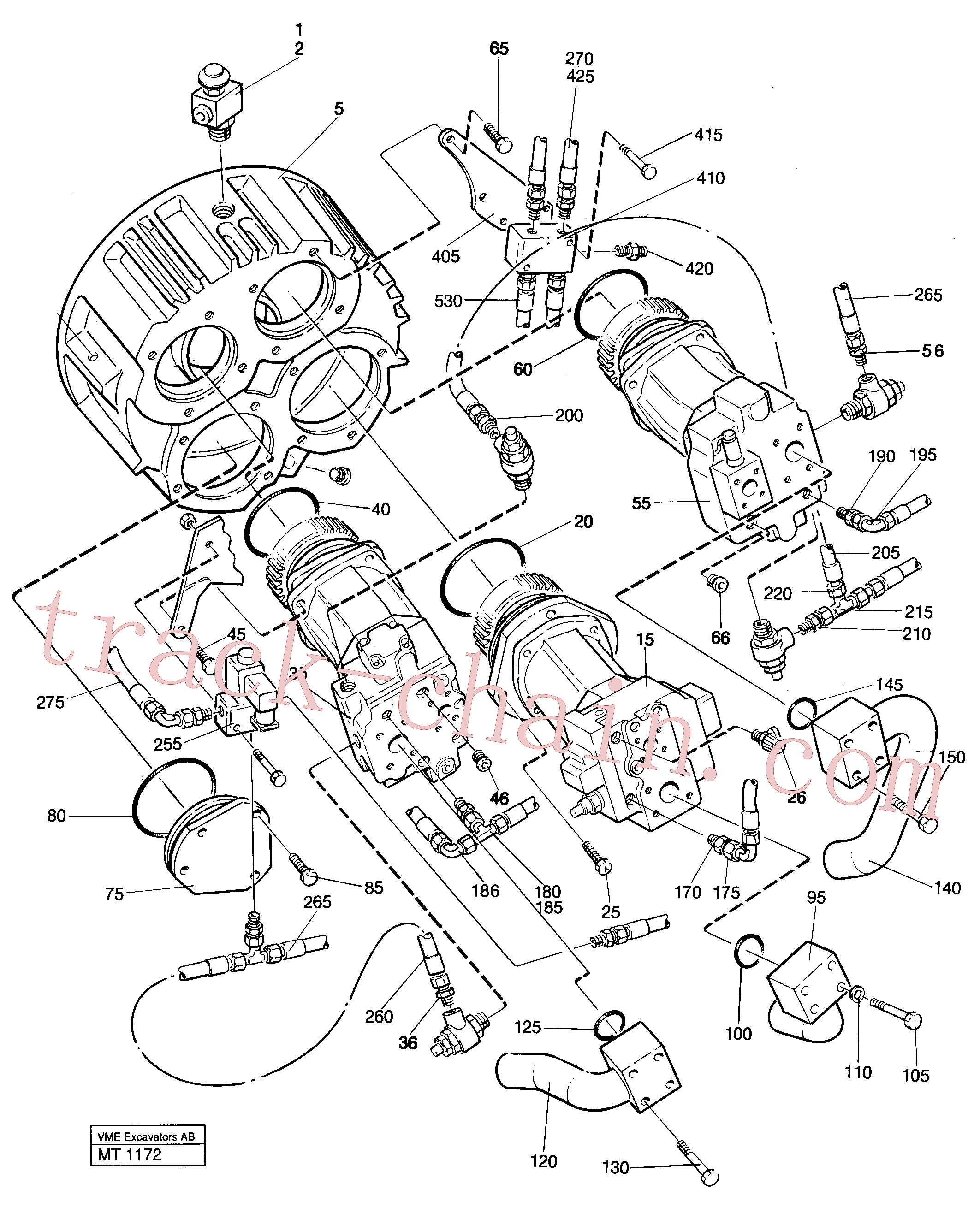 VOE14238071 for Volvo Pump installation(MT1172 assembly)