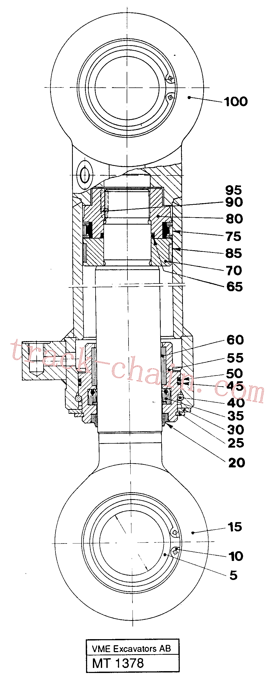 Wholesale VOE14213404 Piston seal for Volvo Excavator