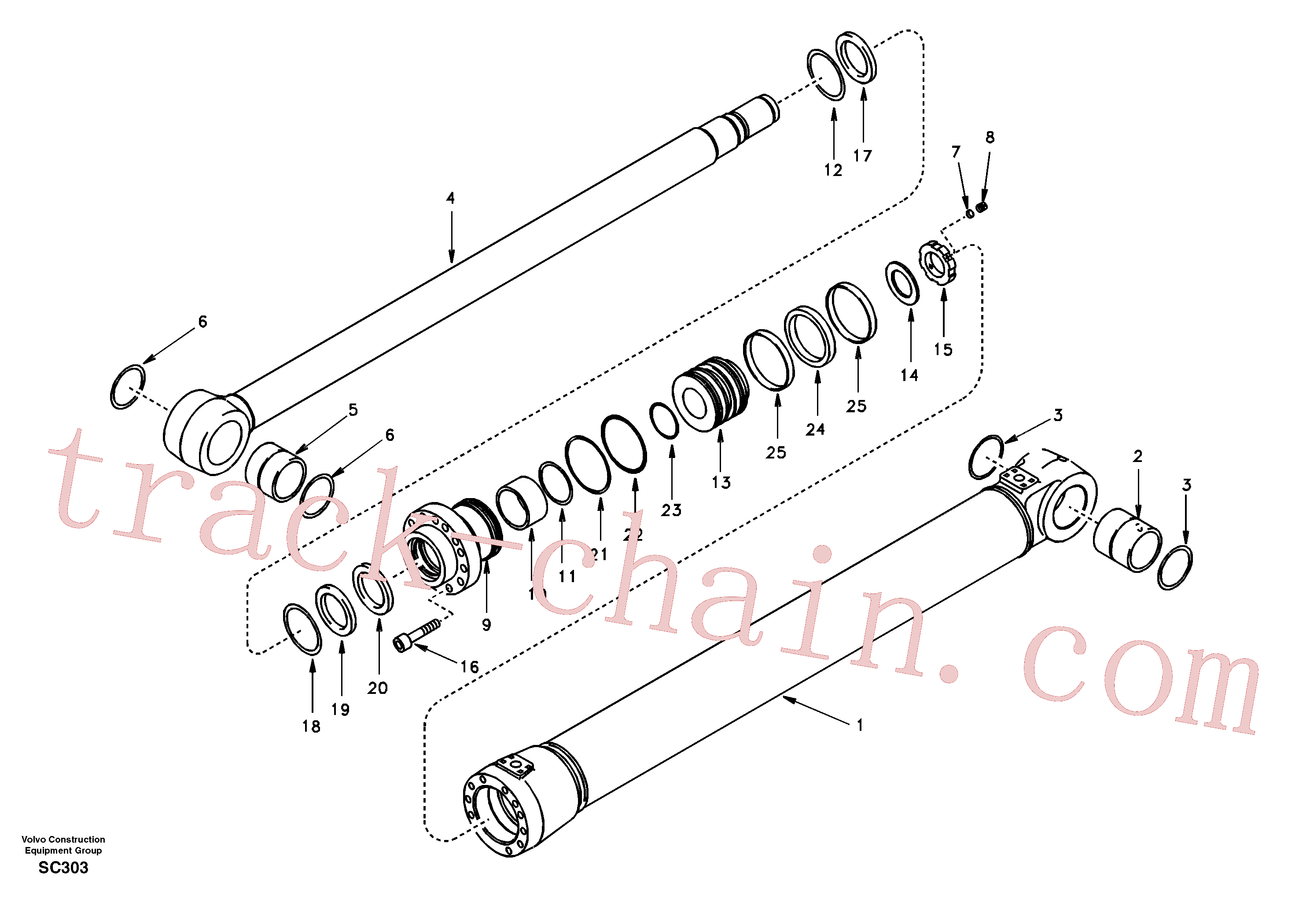 Volvo Assembly SA1146-03790 Seal for sale