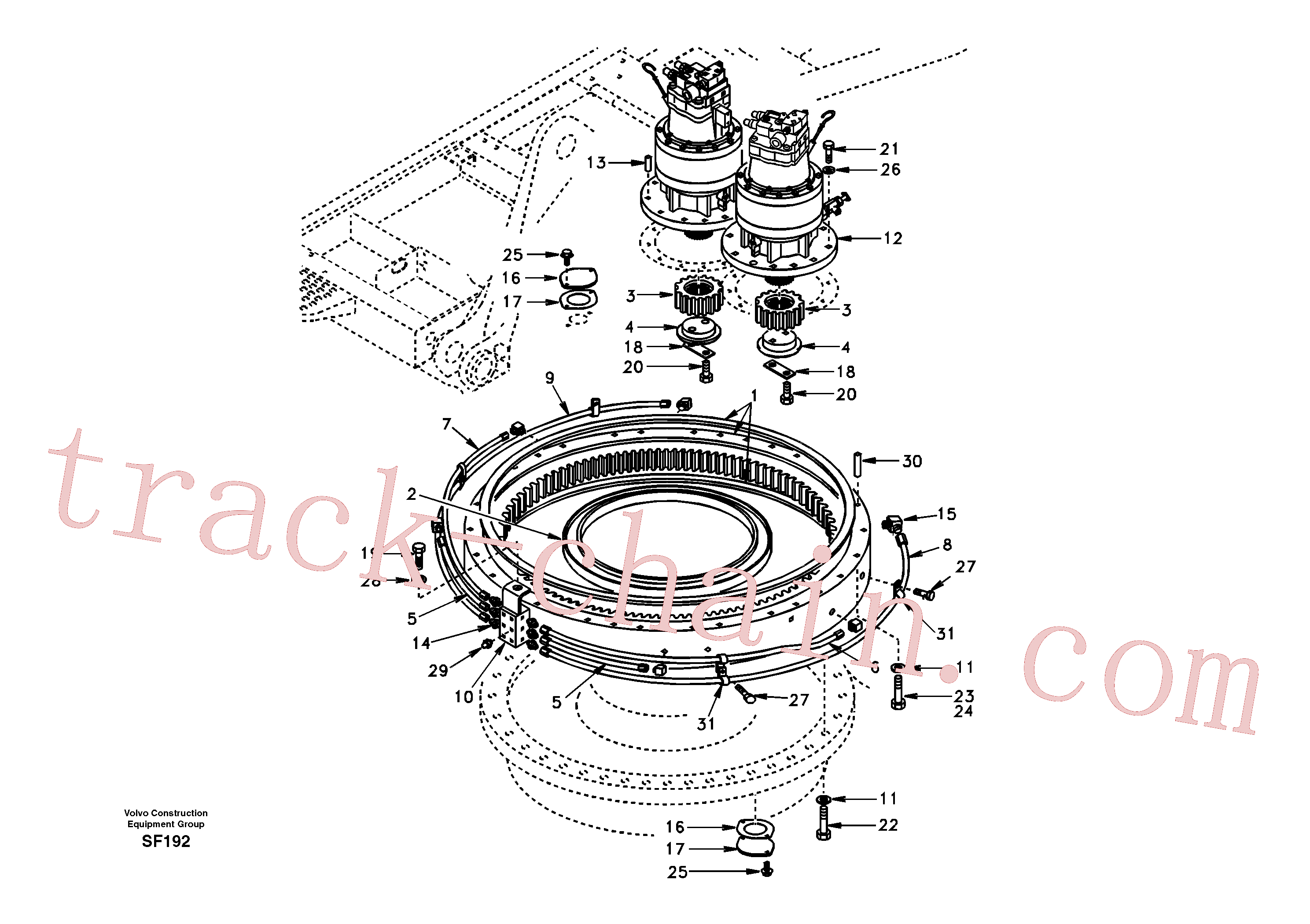 China Made SA1055-00590 Seal parts for Volvo Excavator