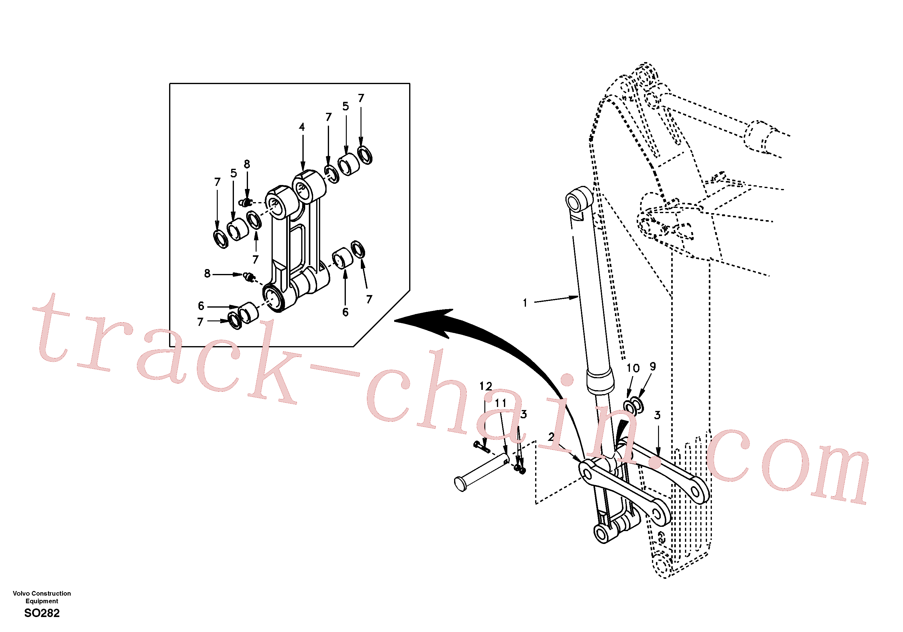 Wholesale SA9141673 Nipple for Volvo Excavator